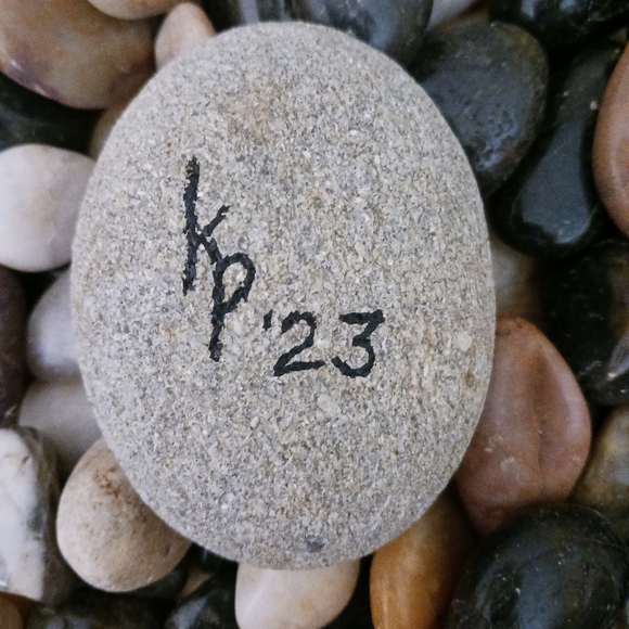 Hand Painted Guardian Angel - Picture 2 of 3